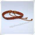 Leather Bracelet, Bracelet Men, Leather Wrap Bracelet (IO-CB161)